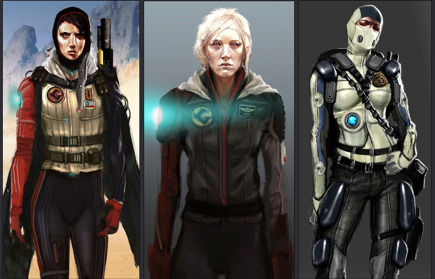 Concept-arts du projet annulé de Sony Santa Monica