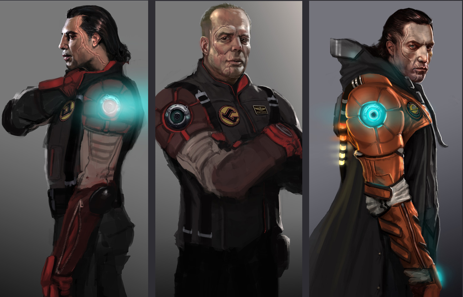 Concept-arts du projet annulé de Sony Santa Monica