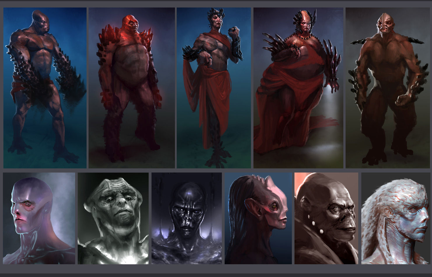 Concept-arts du projet annulé de Sony Santa Monica