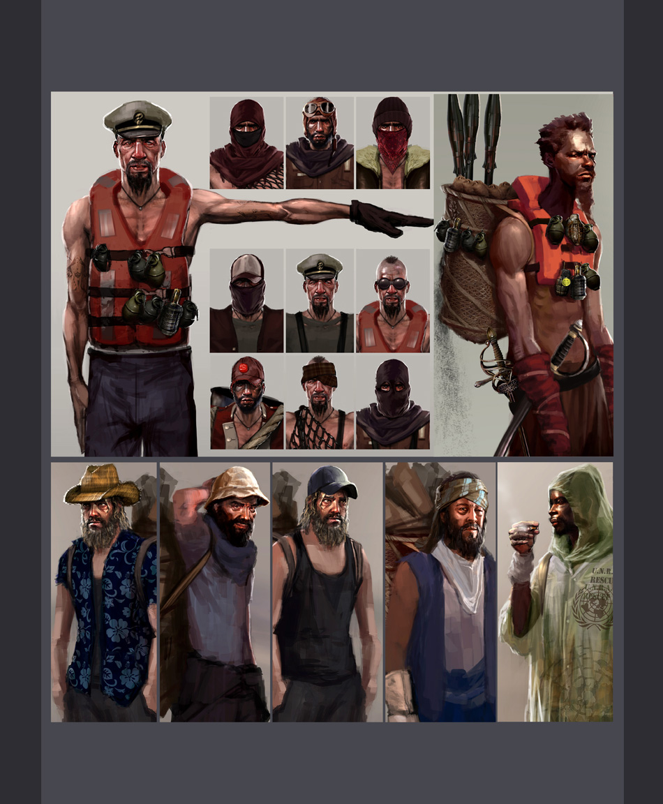 Concept-arts du projet annulé de Sony Santa Monica