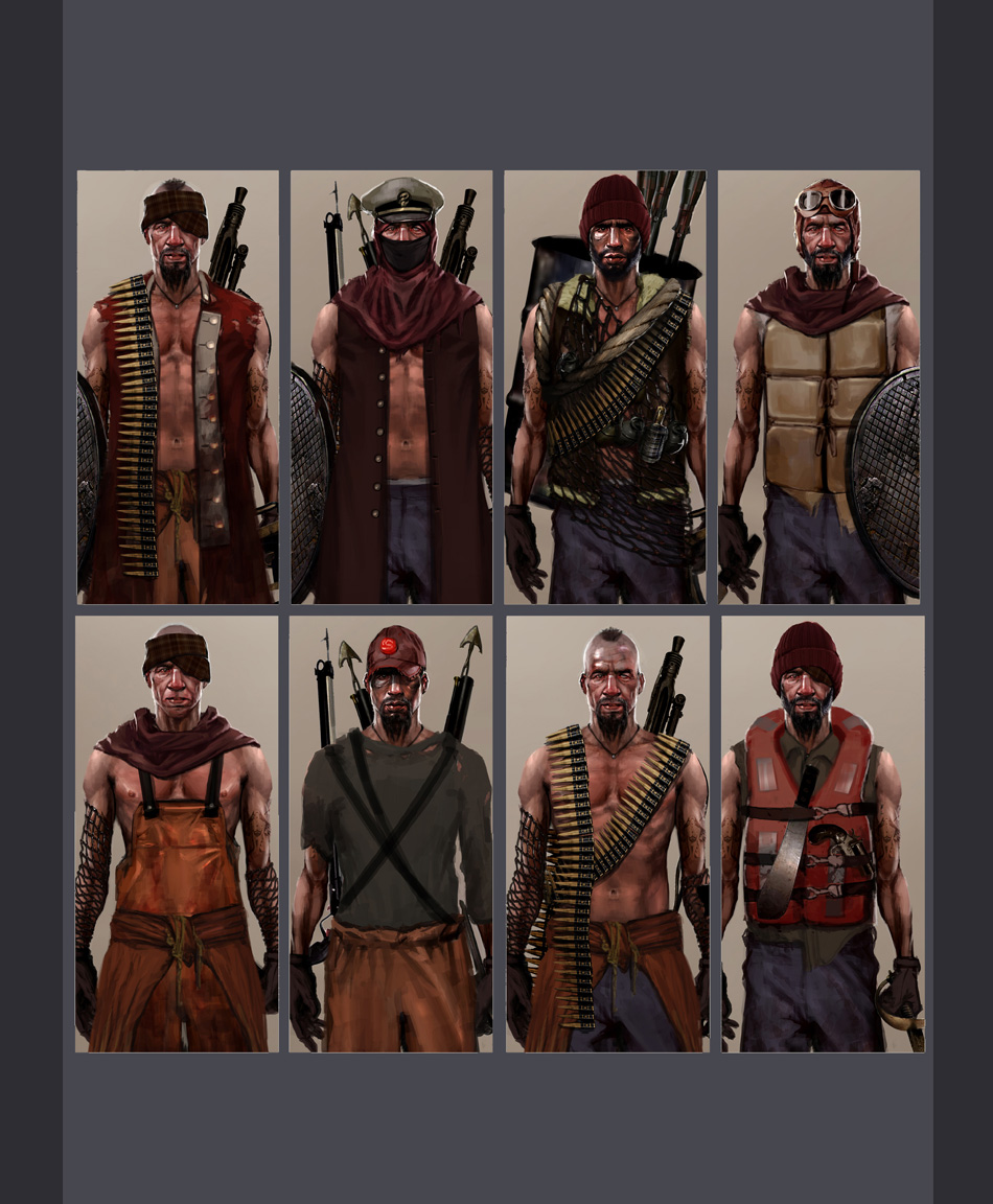 Concept-arts du projet annulé de Sony Santa Monica