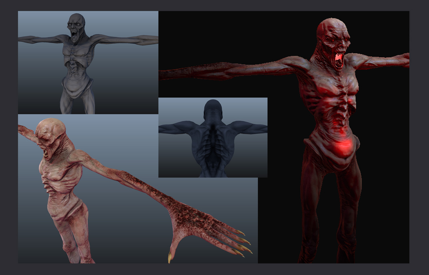 Concept-arts du projet annulé de Sony Santa Monica