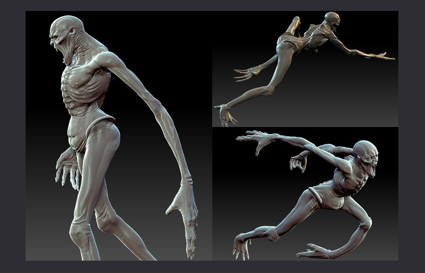 Concept-arts du projet annulé de Sony Santa Monica