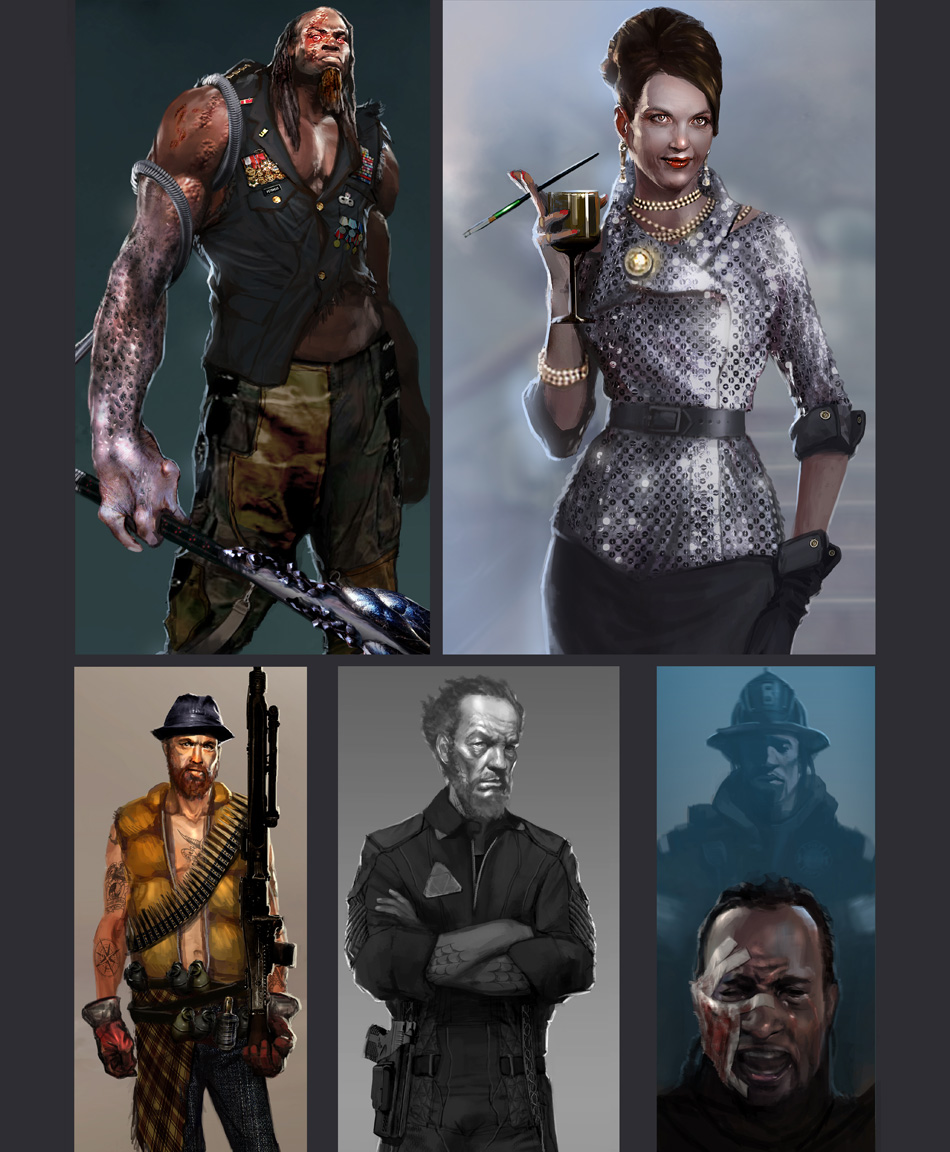 Concept-arts du projet annulé de Sony Santa Monica