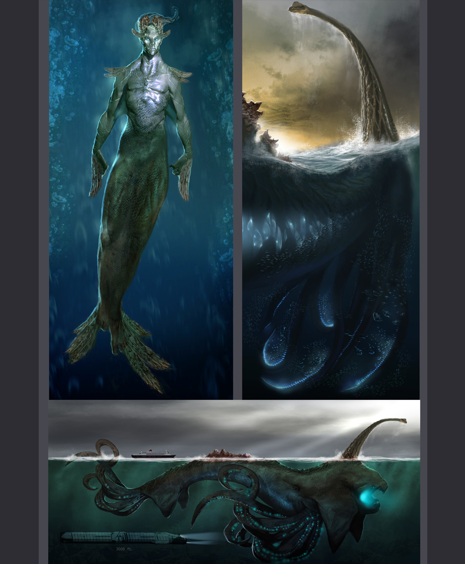 Concept-arts du projet annulé de Sony Santa Monica