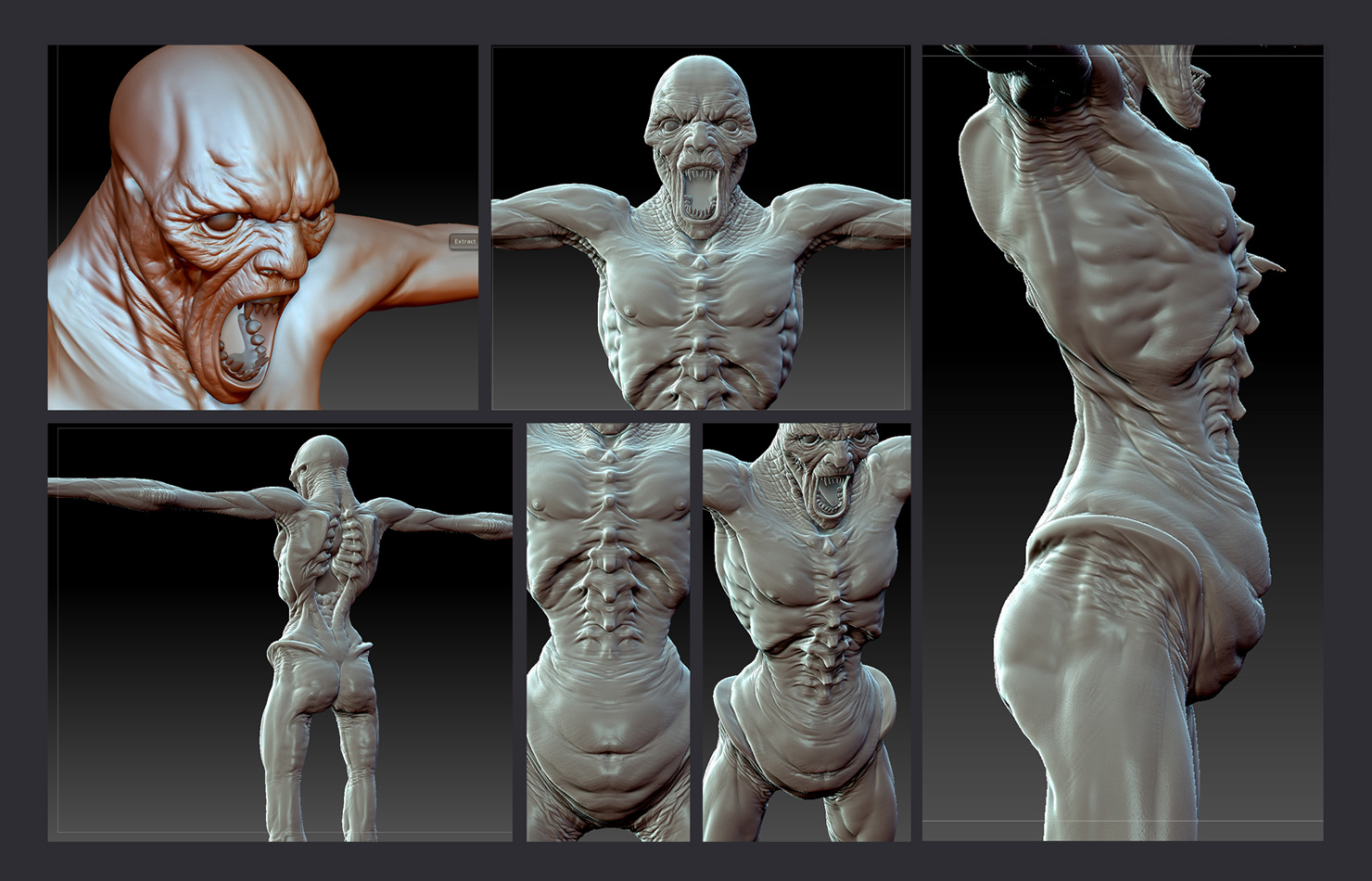 Concept-arts du projet annulé de Sony Santa Monica