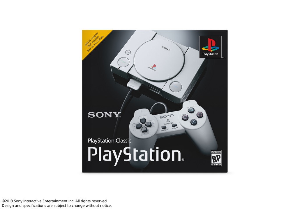 Sony dévoile sa PlayStation Classic