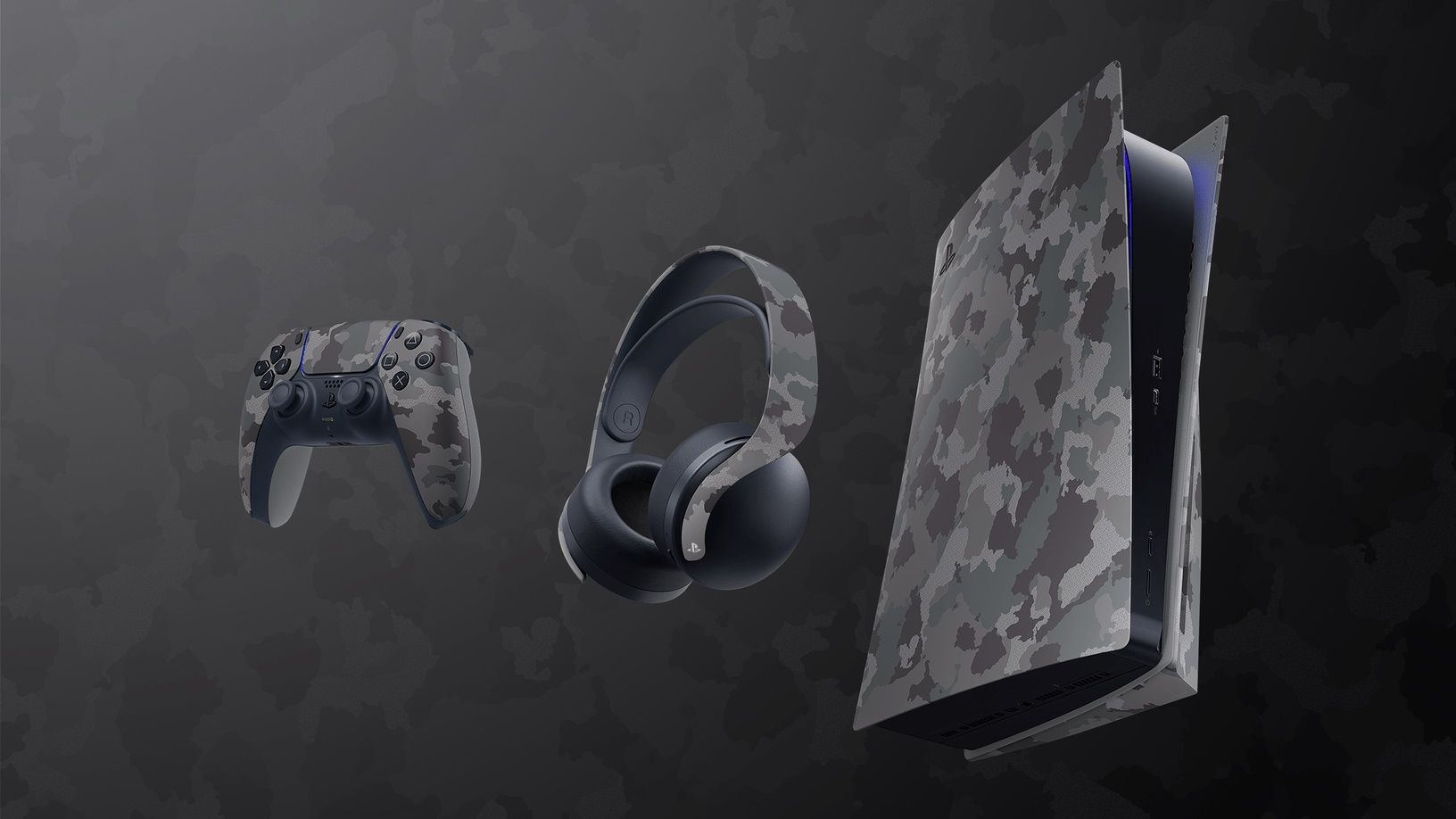 La PS5 s'offre un skin Gray Camouflage