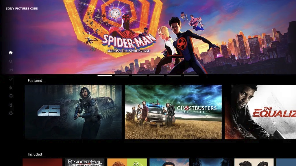 Sony lance le service VOD Pictures Core, avec une offre spéciale pour les abonnés PS Plus Premium