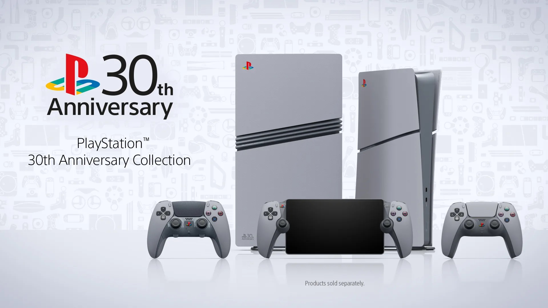 Toute une collection PlayStation 30th Anniversary : PS5 Pro, PS5 Digital, PS Portal...
