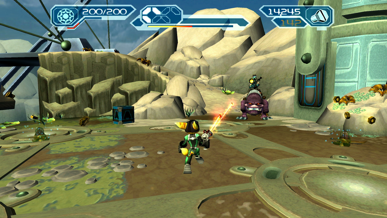 Screens Ratchet & Clank Trilogy (Vita)