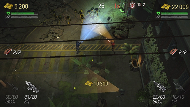 Screens Dead Nation PS Vita