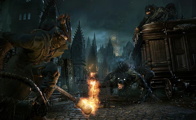 Bloodborne : un peu de gameplay off-screen