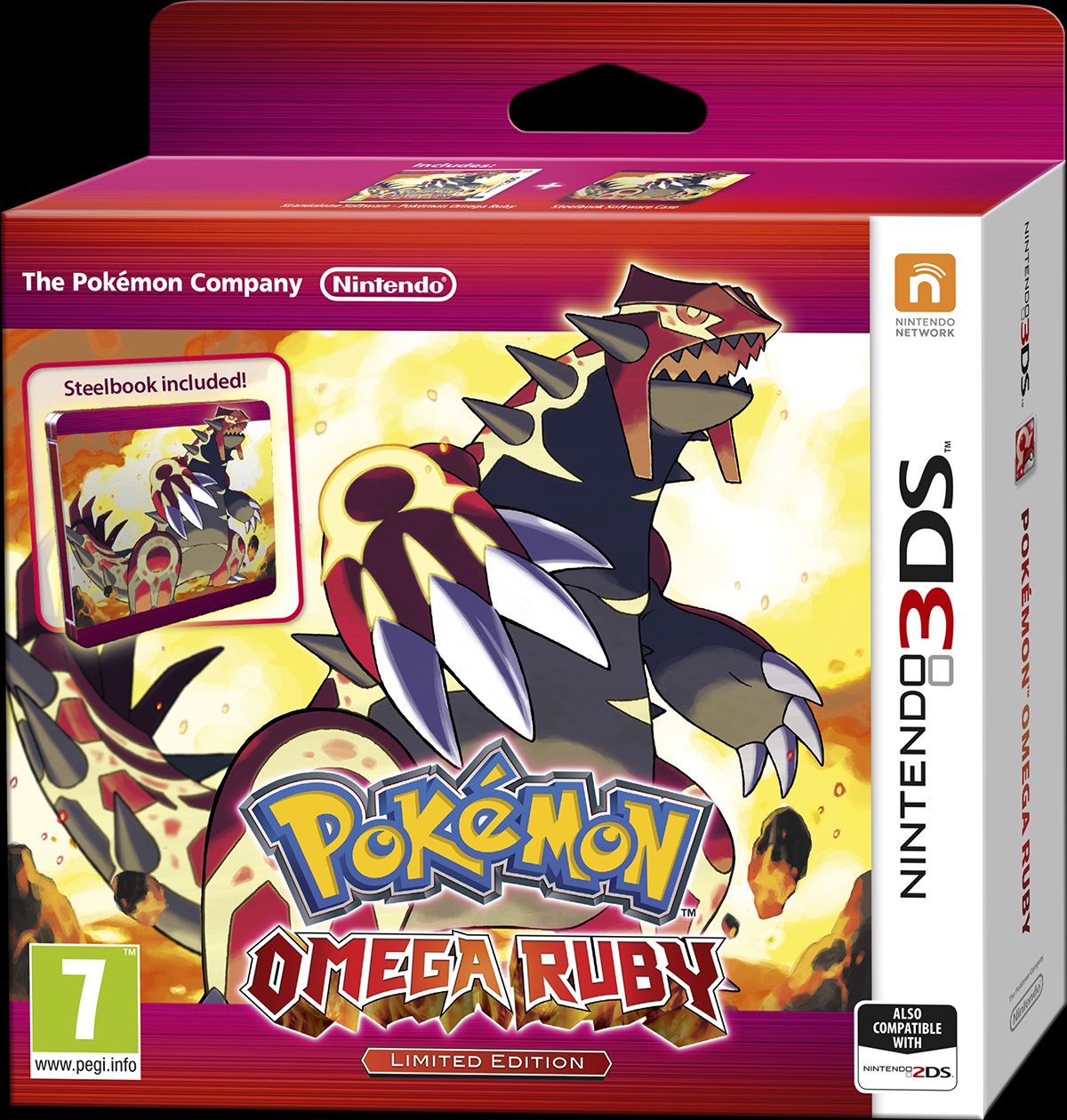 Pokémon Rubis & Saphir : Steelbook et figurines