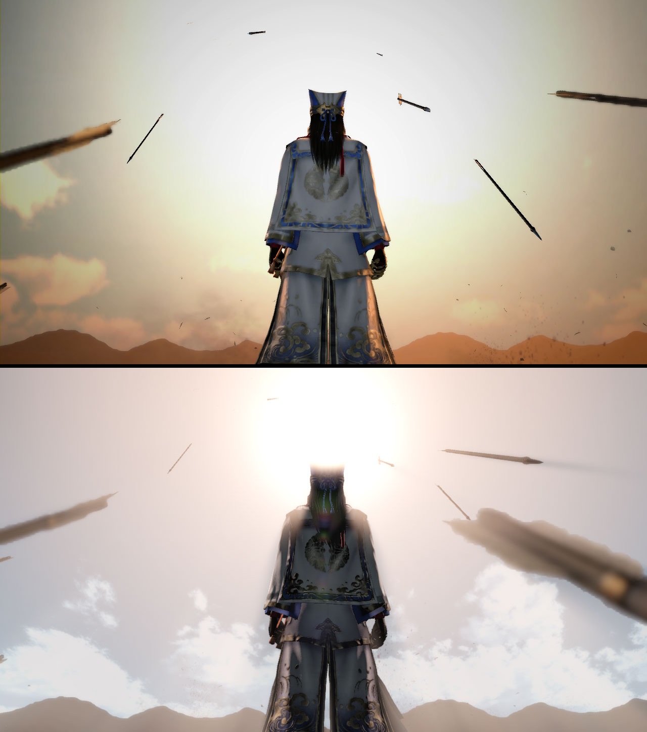 Samurai Warriors 4 : petit comparo PS3-PS4