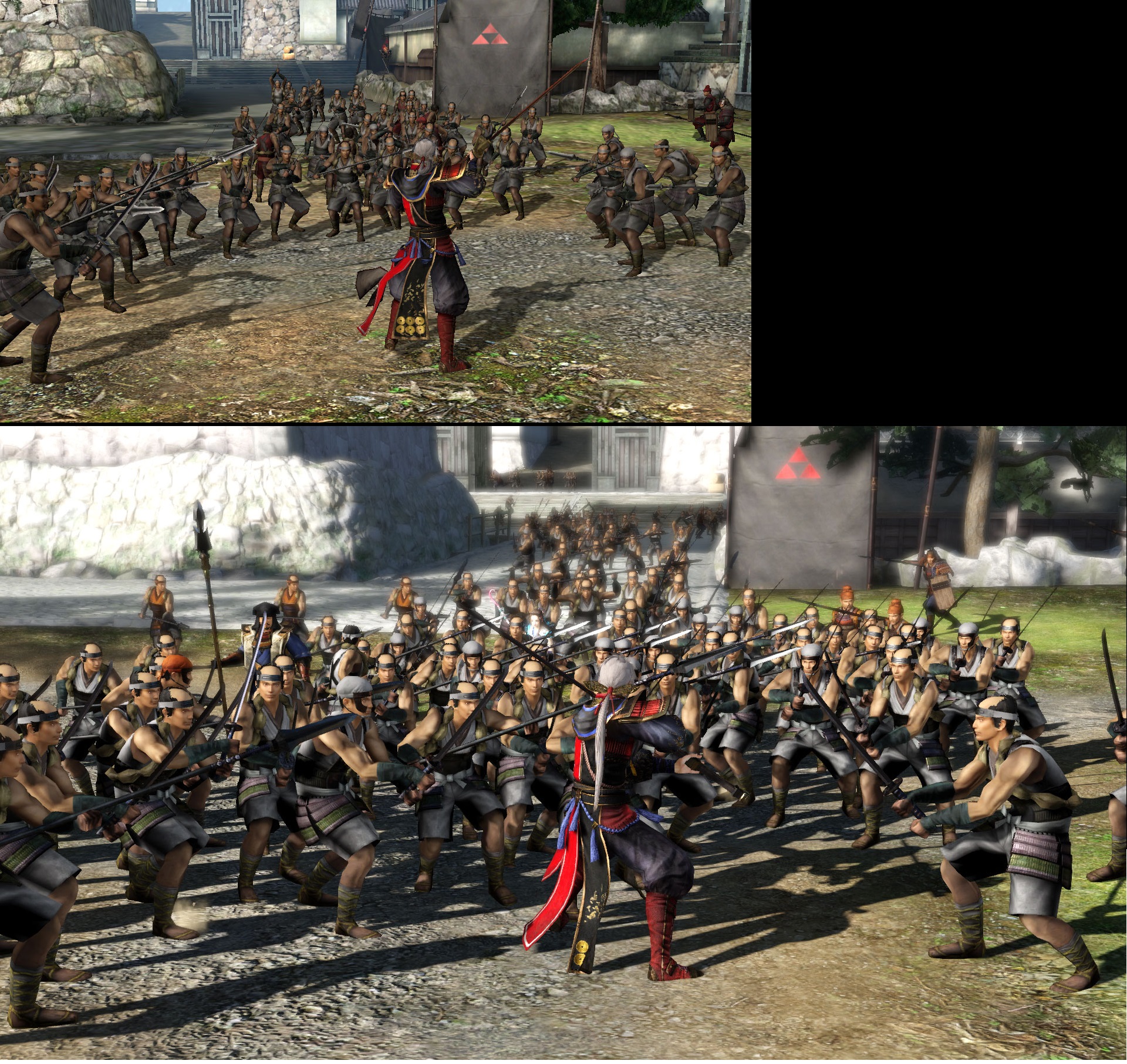 Samurai Warriors 4 : petit comparo PS3-PS4