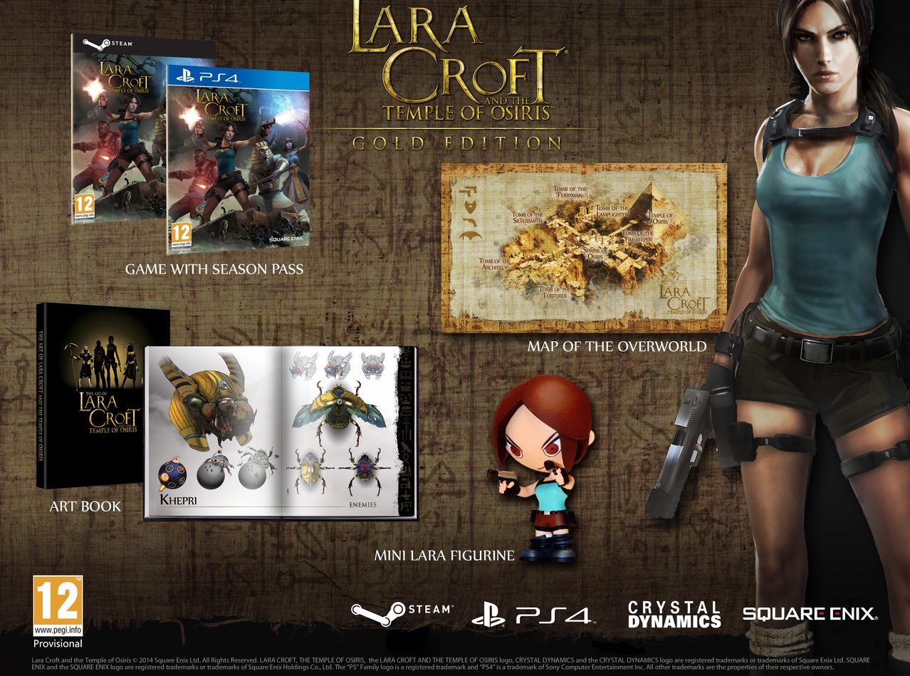 Une Gold Edition pour Lara Croft and the Temple of Osiris