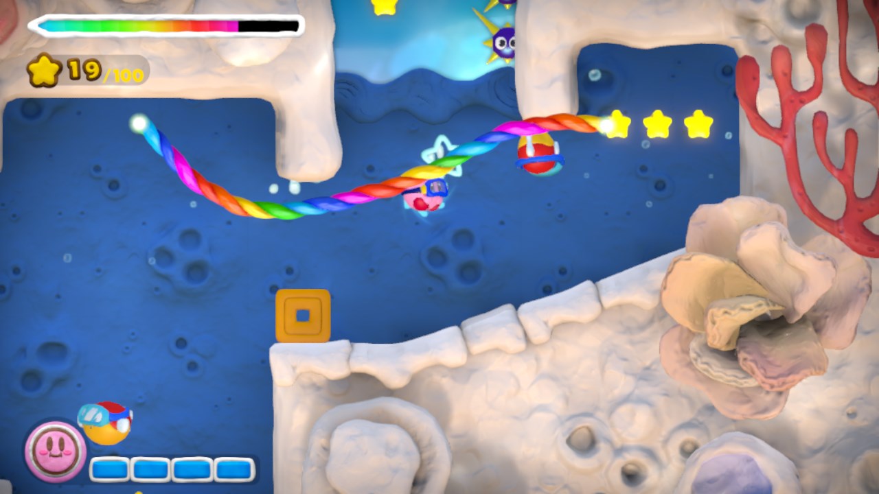 Spots TV Kirby and the Rainbow Curse