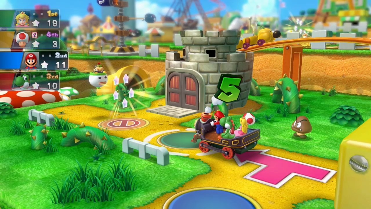 Mario Party 10 : trailer, Amiibo & pubs