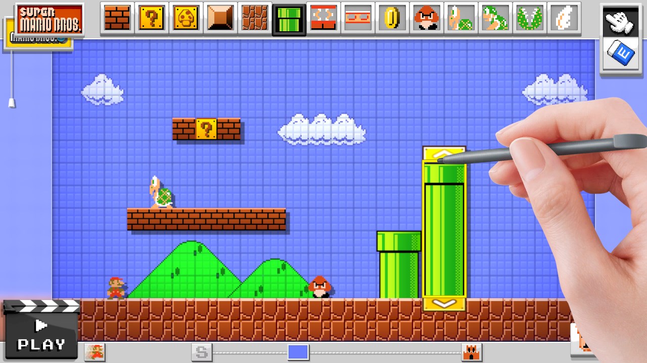 Mario Maker se présente sur Wii U