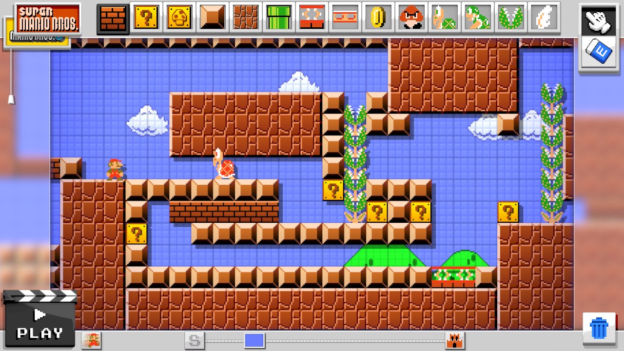 Mario Maker proposera d'autres skins que Mario