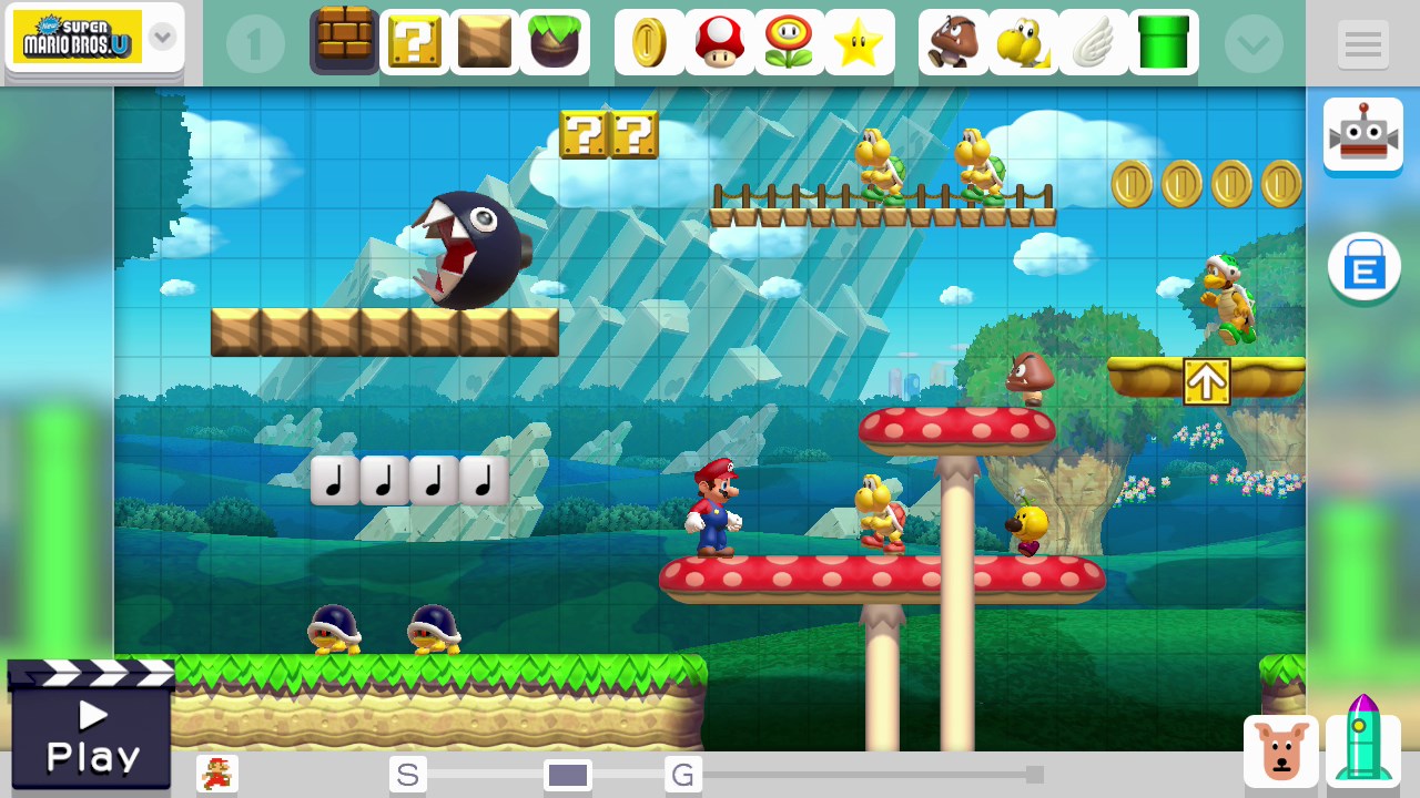 Screens Mario Maker