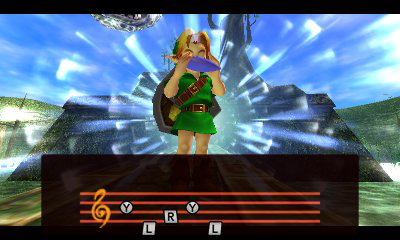 Screens : Spots TV Zelda : Majora's Mask 3D