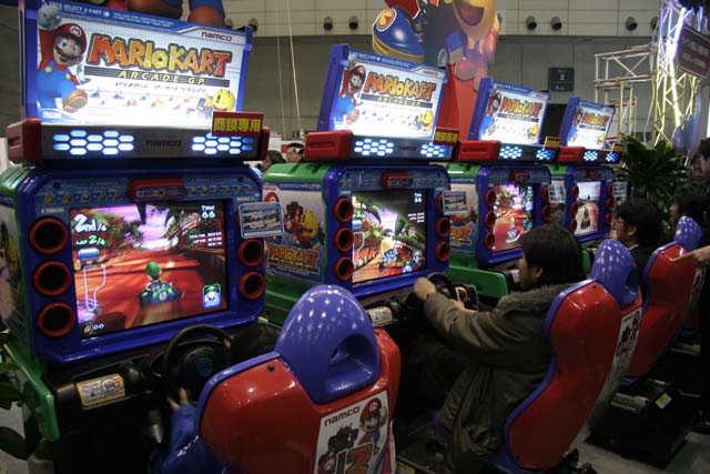 Namco dévoile Mario Kart Arcade GP