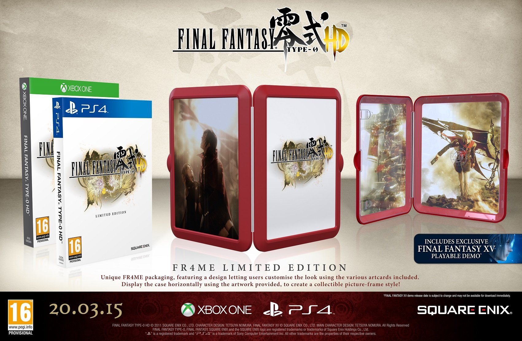 Final Fantasy Type-0 HD : deux éditions limitées