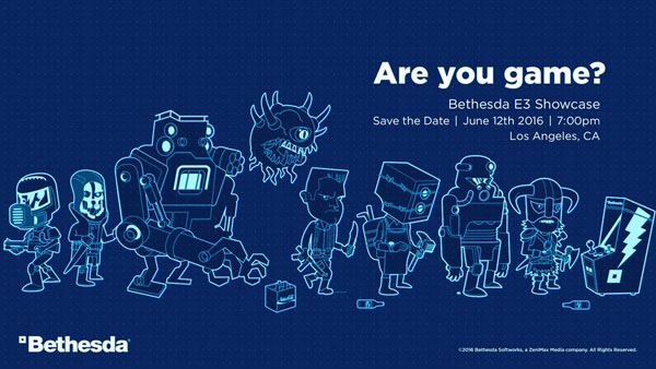 E3 2016 : Bethesda de retour !