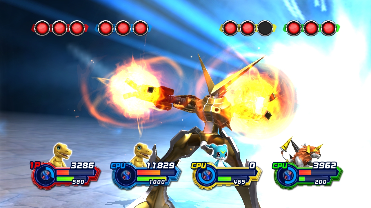 Digimon All-Star Rumble : du gameplay off-screen
