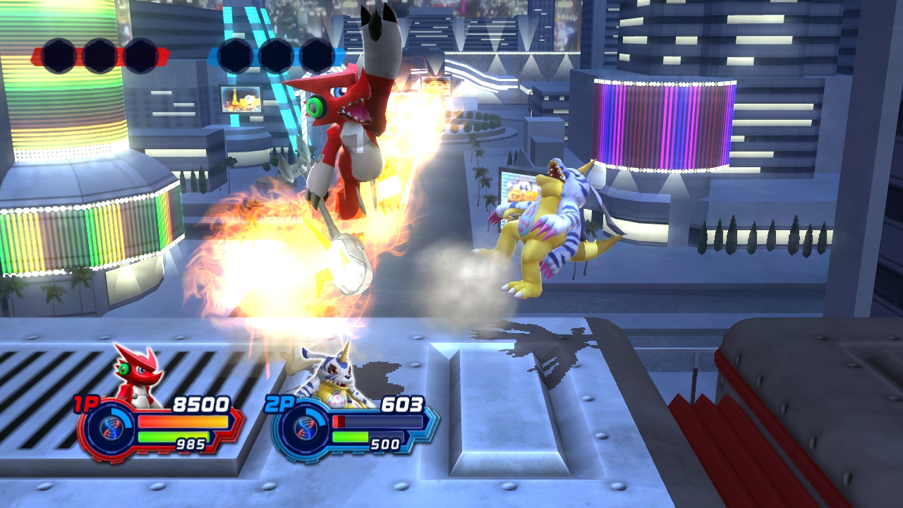 Digimon All-Star Rumble : du gameplay off-screen