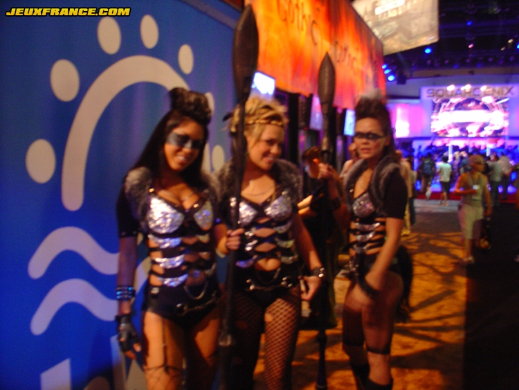Les booth babes de l'E3 2005