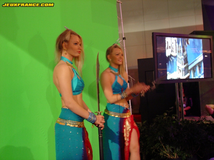 Les booth babes de l'E3 2005