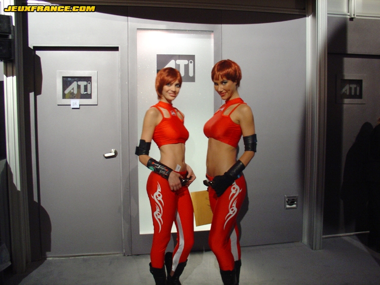 Les booth babes de l'E3 2005