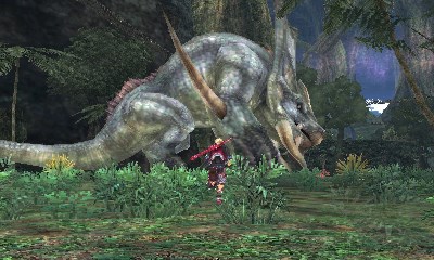 Xenoblade Chronicles : du gameplay off-screen