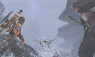 Xenoblade Chronicles : du gameplay off-screen