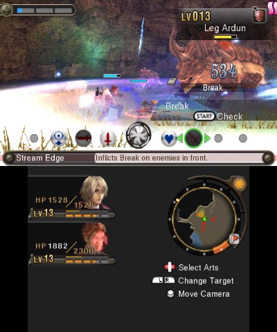Xenoblade 3DS : images et gameplay off-screen