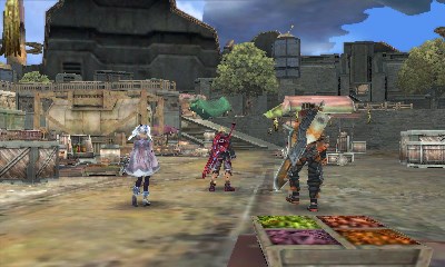 Screens Xenoblade Chronicles 3D