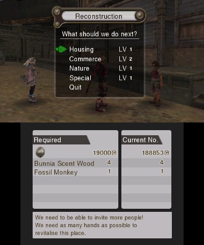 Screens Xenoblade Chronicles 3D