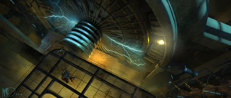 Des concepts-arts du film annulé Bioshock