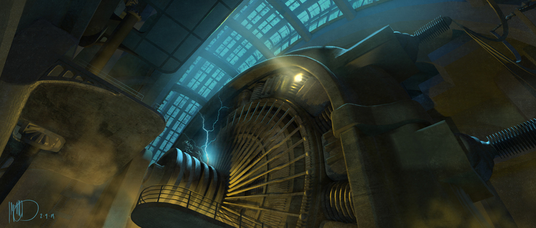 Des concepts-arts du film annulé Bioshock