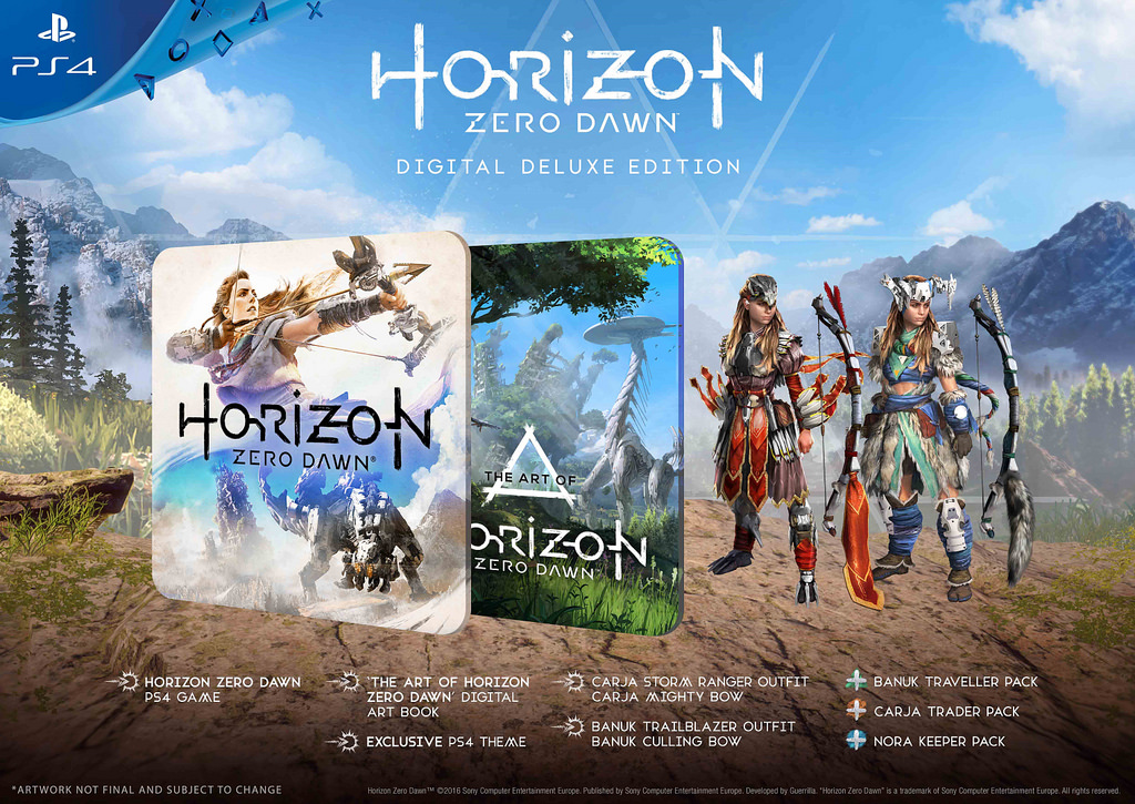 Horizon Zero Dawn : trailer et date de sortie [UP : éditions limitée & collector]