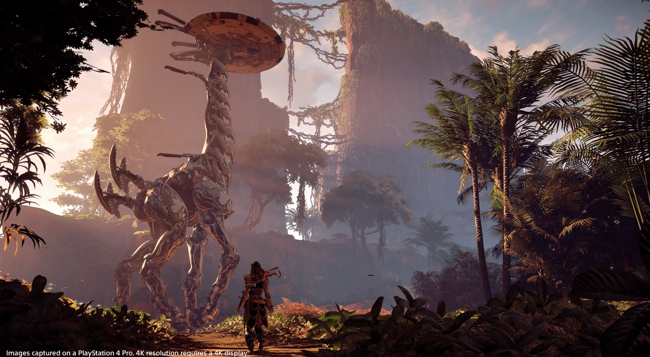 Horizon Zero Dawn : détails sur l'option PS4Pro