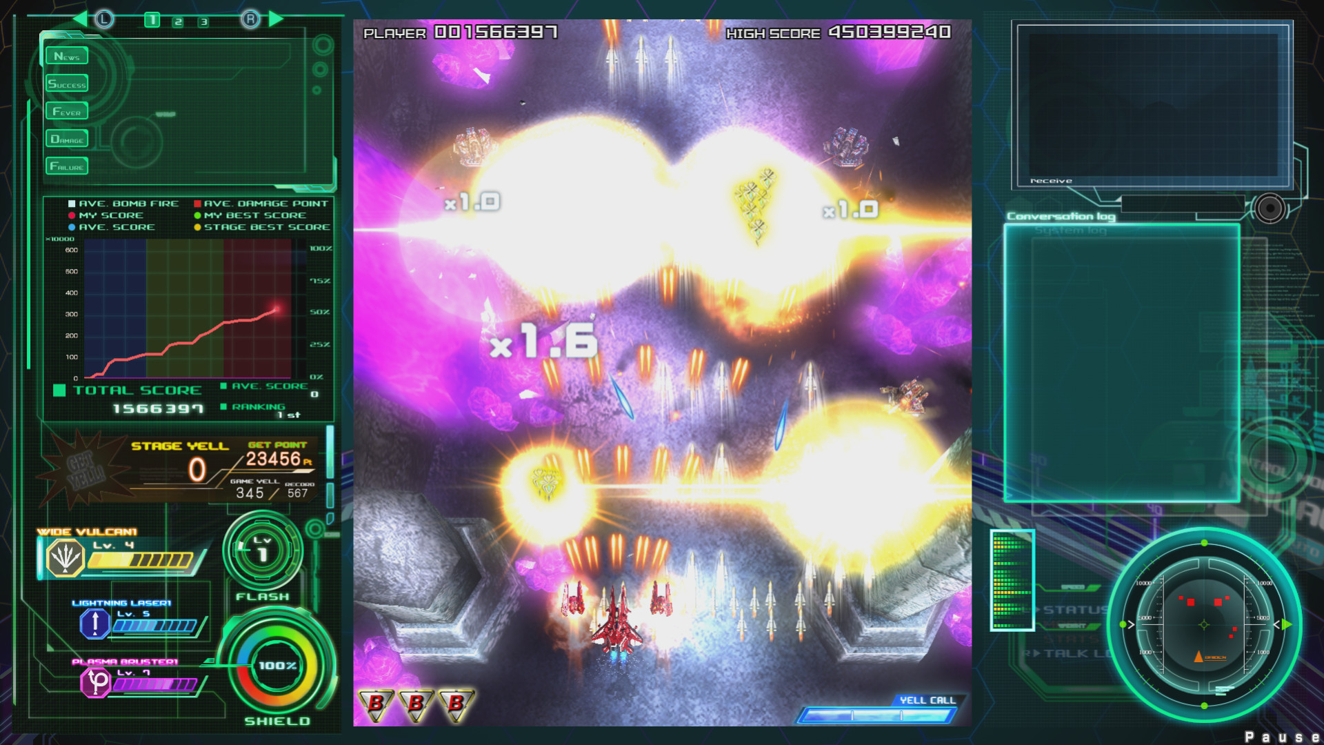 Raiden V : images et date japonaise