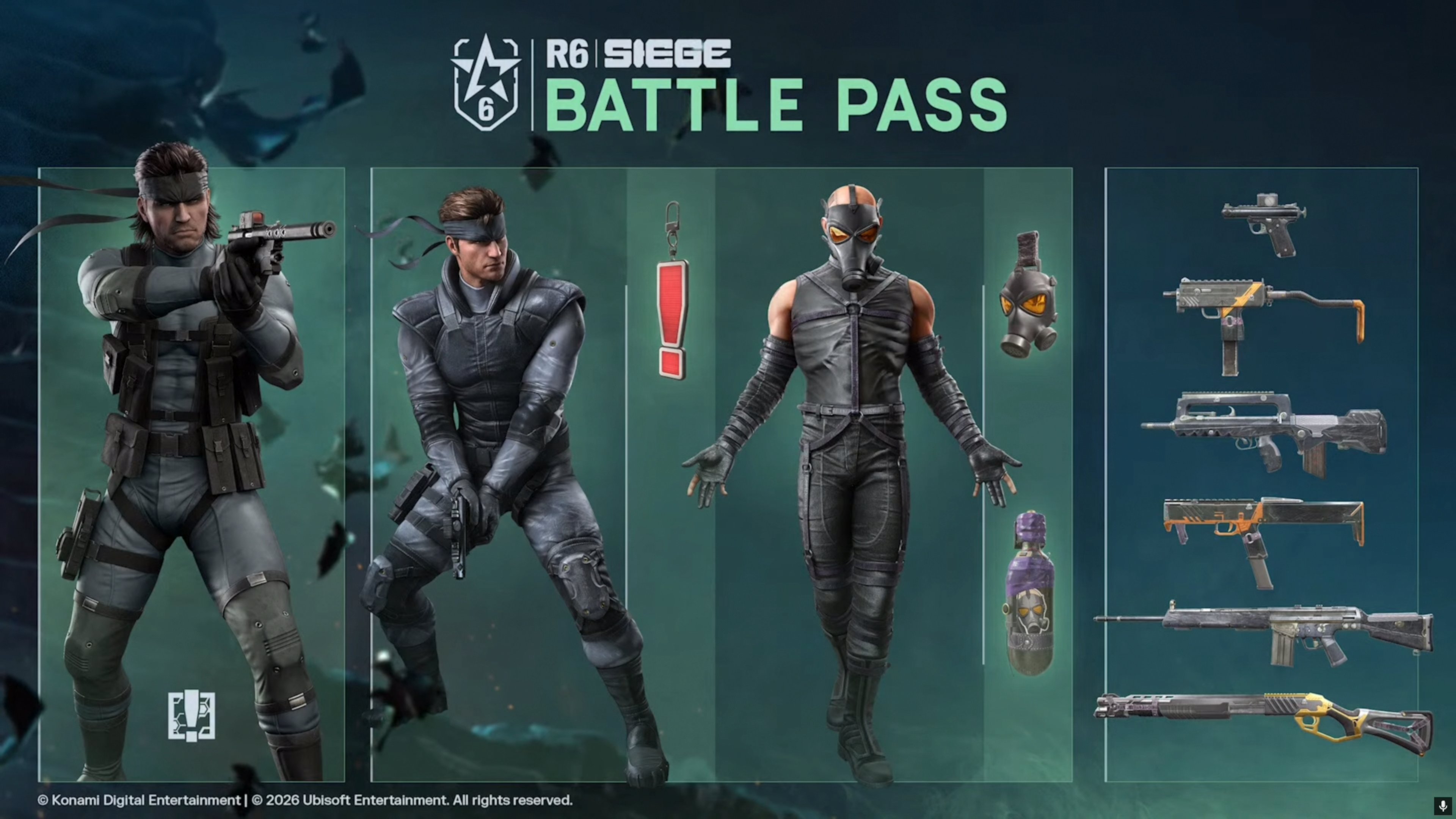 Grâce à Rainbow Six Siege, Sam Fisher va pouvoir faire la rencontre de Solid Snake