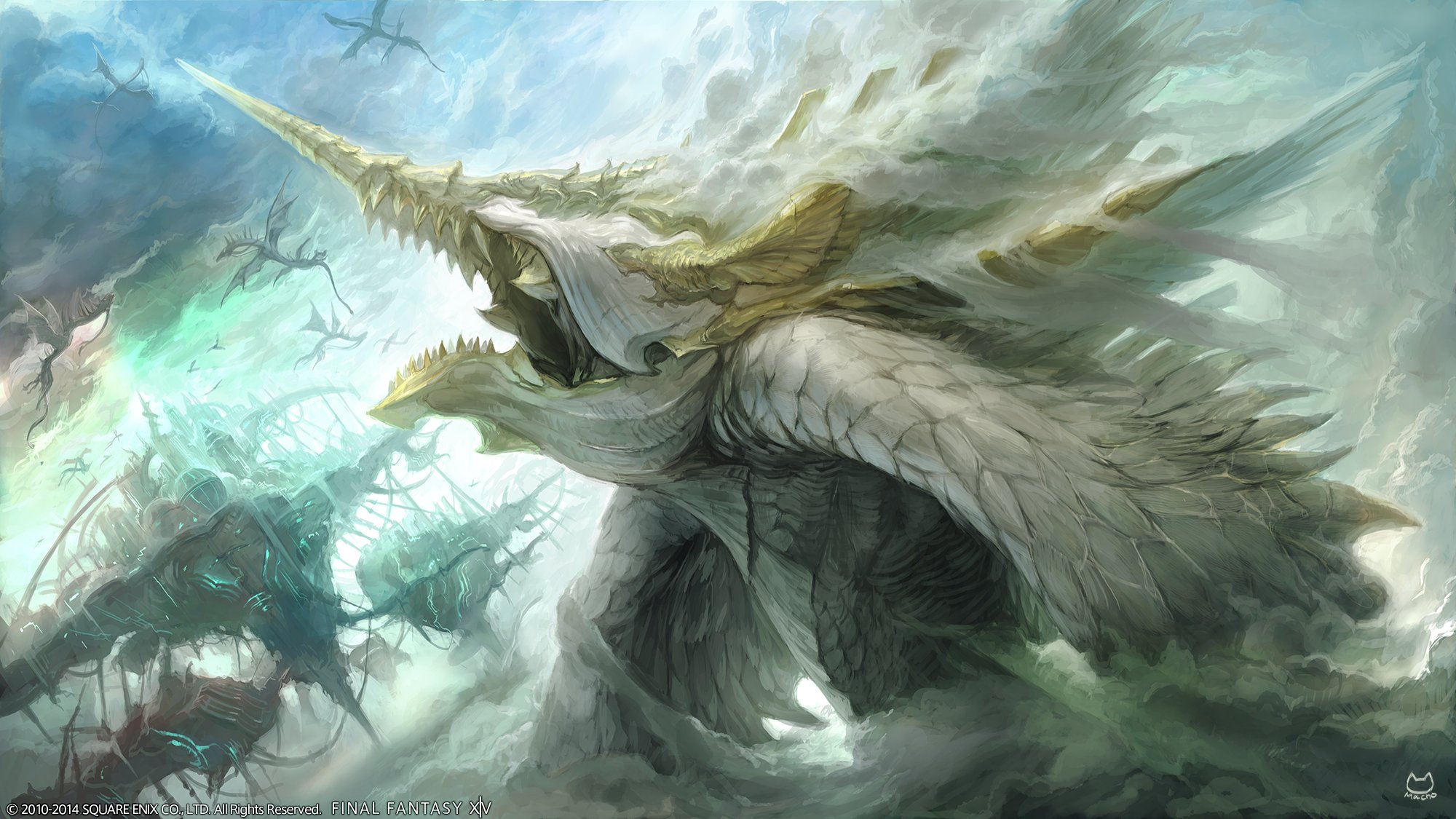 Des visuels pour Final Fantasy XIV : Heavensward