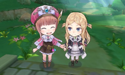 Screens Atelier Rorona 3DS