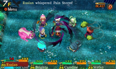 Trailer Etrian Mystery Dungeon (Hexer)