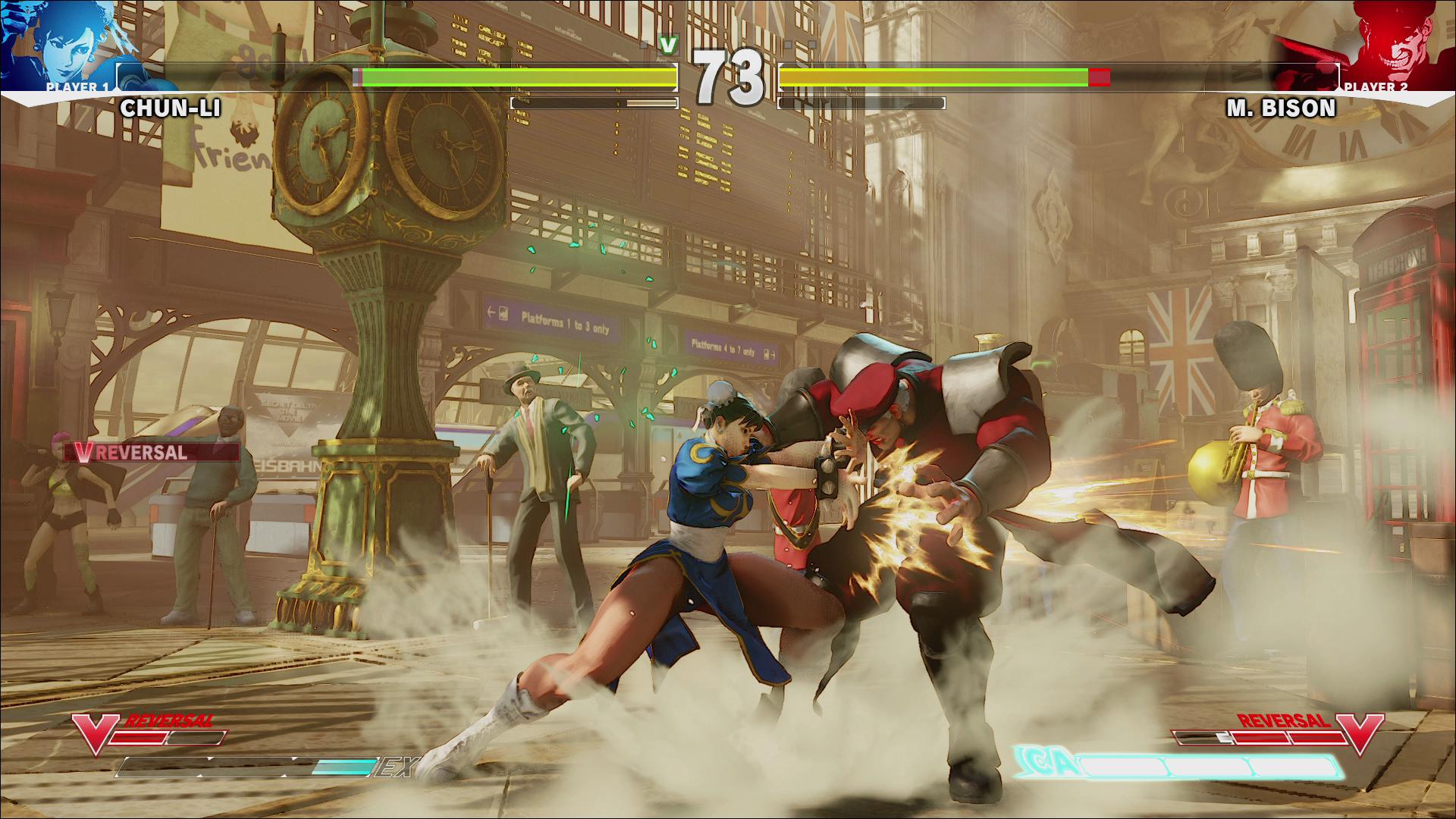 Screens Street Fighter V